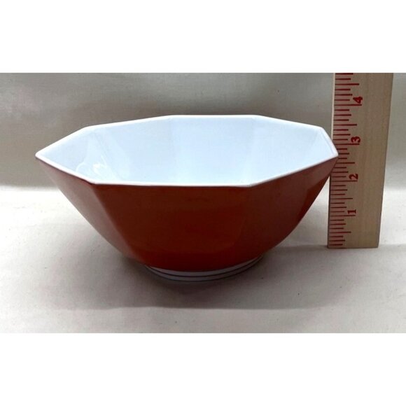 5 Fitz & Floyd Rondelet Terra Cotta Octagonal Vegetable Fruit Bowls - Picture 7 of 9